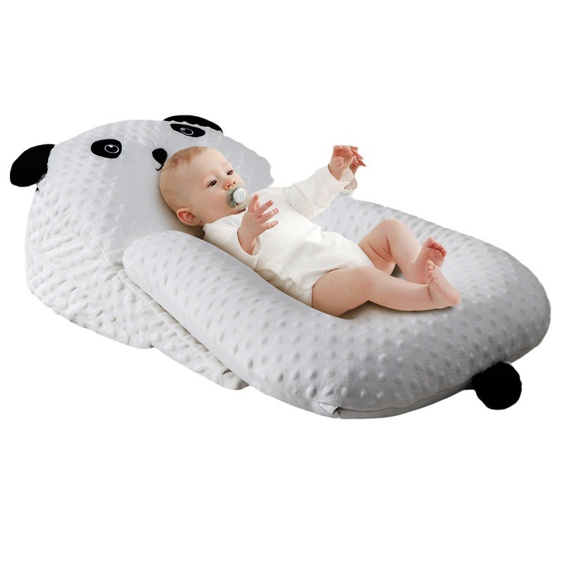 Babynest Anti-Vomiting Slope Pillow Nursing Pillow Nursing Pillow Newborn Crib Mid-Bed Lying Feeding Pillow Bed-In-Bed