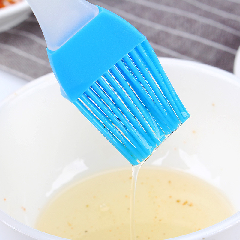 Oil Brush Kitchen Pancake Edible Baking Small Brush Pancake Household High Temperature Resistant Non-lint Barbecue Silicone Oil Brush