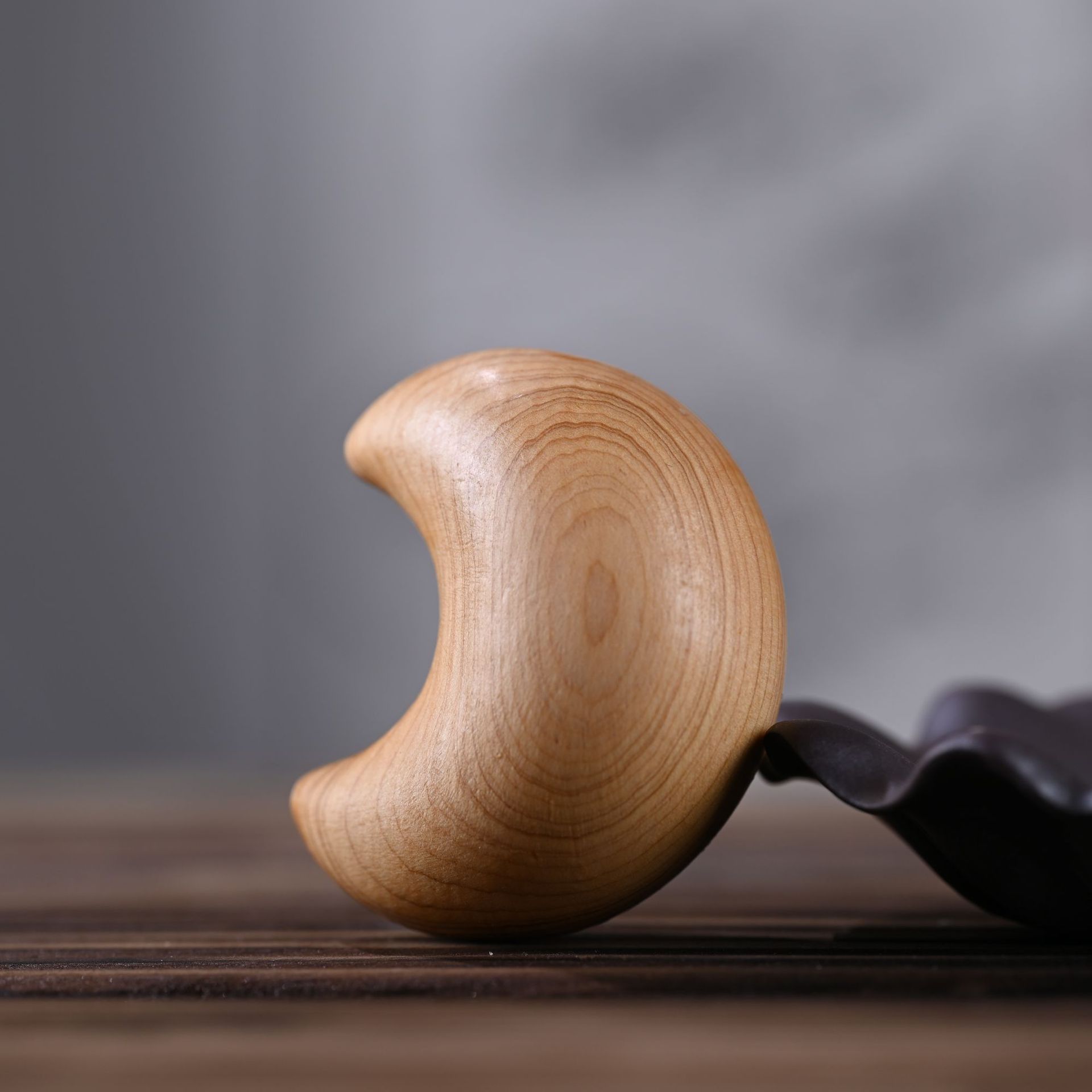 Thuja Smiley Star Small Moon Clouds DIY Bracelet Fashion Accessories Solid Wood Carving Creative Small Ornaments