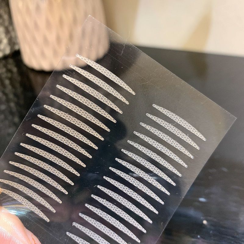 Mesh Pattern Mesh 3m Material Double Eyelid Patch Single-sided Double-sided Material Beauty Patch
