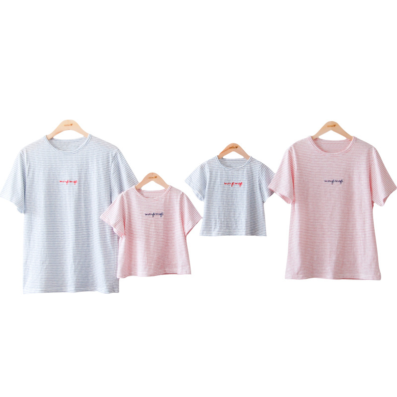 Processing and Customization of Girls' Short-Sleeved T-Shirts, Kidsren's Family Clothing Suits, Kidsren's Clothing Dresses, Baby Clothes, Pattern Making According to Drawings