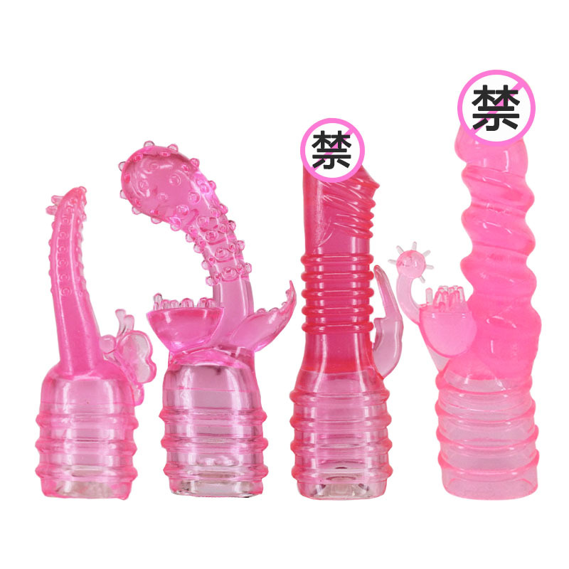 Double Vibrating Egg Headgear, Sexy Av Stick Headgear, Extended Massage Stick Headgear,  Accessories, Female G-Spot Masturbation Device