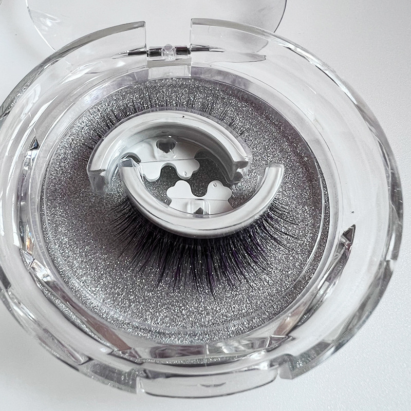 New Glue-Free Self-Adhesive Eyelashes One-Piece Eyelashes Double Strips Natural Girl Group Specially Designed for Simulated False Eyelashes