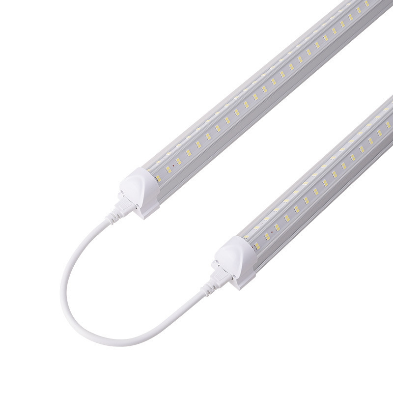 T8V Type Lamp Integrated Double Row V-Type 2.4m High Cri Full Spectrum Studio Led for Studio Use