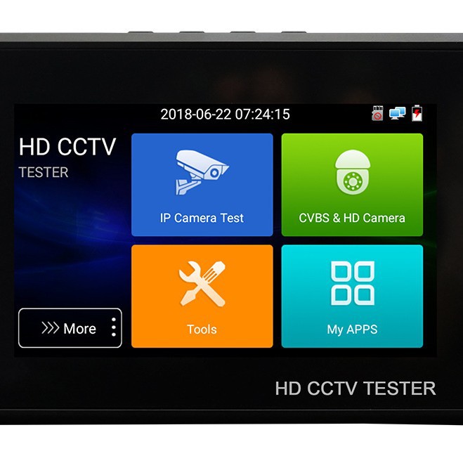 Netcom Ipc-1800Adh Plus Network Engineering Coaxial Five-In-One Video Surveillance Tester English