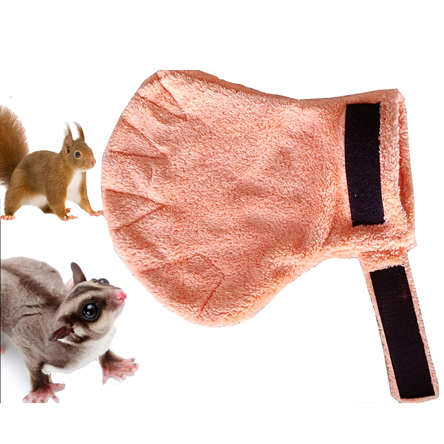 Anti-bite Gloves Honey Bag Bristle Squirrel Flying Mouse Hamster Pet Warm Anti-scratch Bath Pet Supplies