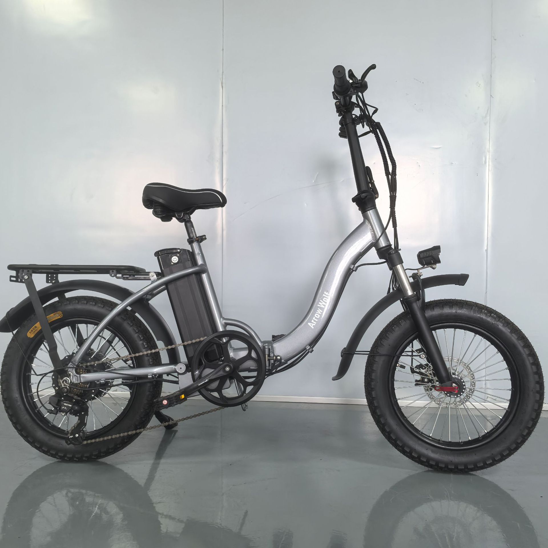 20inch Snow Fat Tire Folding Electric Bicycle Electric Assist Bicycle Factory Direct Sales