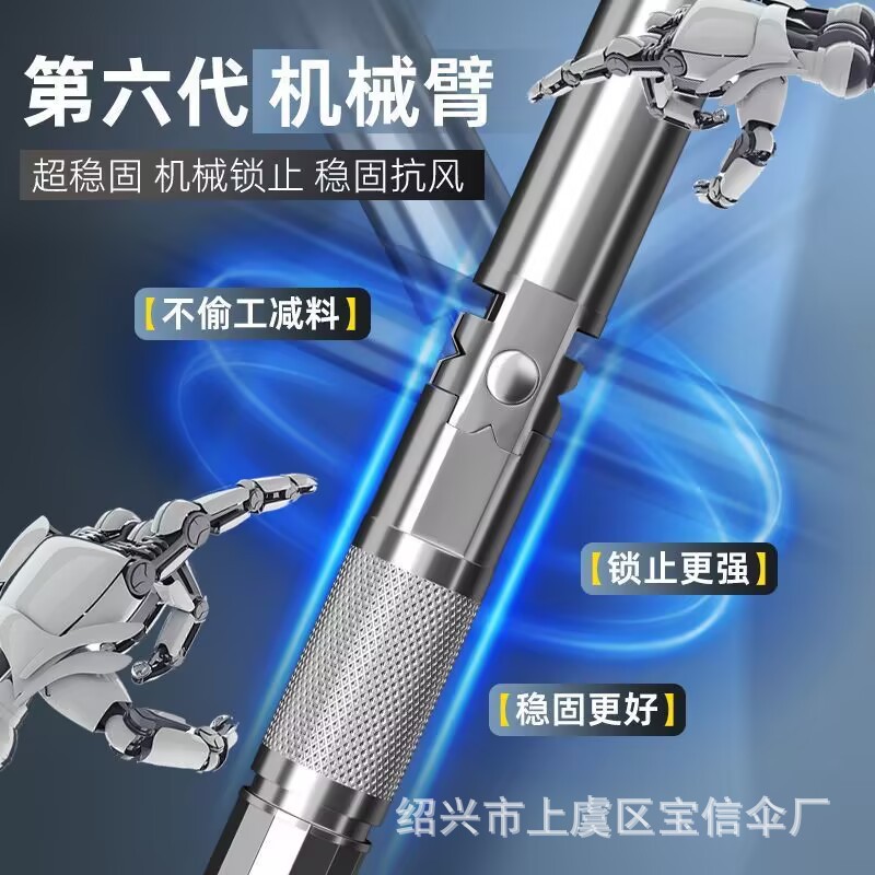 New Large Umbrella Sun Umbrella Outdoor Stall Commercial Sunshade Umbrella Durable Fishing Umbrella Sunscreen Rainproof Fishing Umbrella Large Umbrella