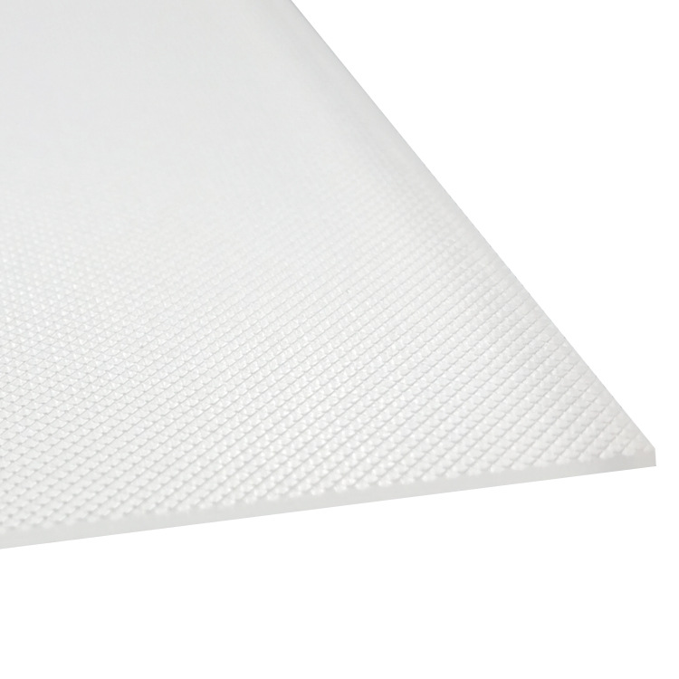 Ugr＜19 Anti-Glare Pc Prism Board for Classroom Lamps, Special Eye Protection Diffuser, High Transparency Pc Prism Board Customization