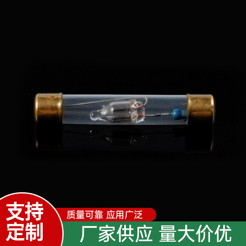 [Factory supply] safety neon lamp measuring pen neon bulb measuring pen glass neon tube neon bulb