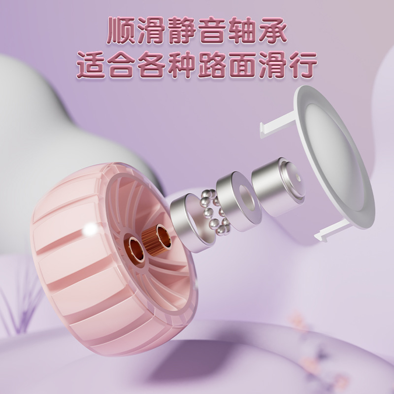 Scooter Children 1-3-5 Years Old Baby Girl Scooter Little Boy Sideable Scooter Portable Toy Car