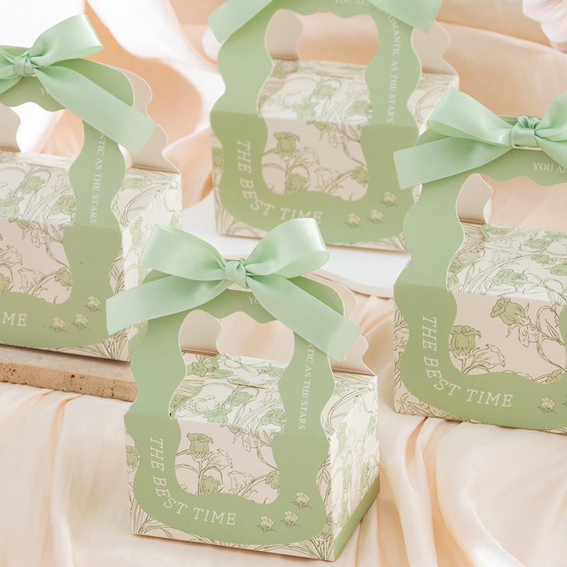 New Wedding Candy Box, High-End Wedding Candy Box, Wedding Souvenir, Wedding Candy Box, Ins Satchel Candy Box