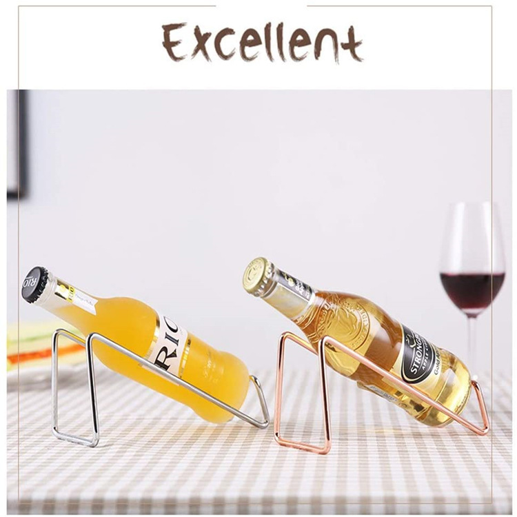 Scandinavian Simple Red Wine Individual Ornaments Red Wine Rack Foreign Wine Lining Device Restaurant Wine Stand Red Wine Rack