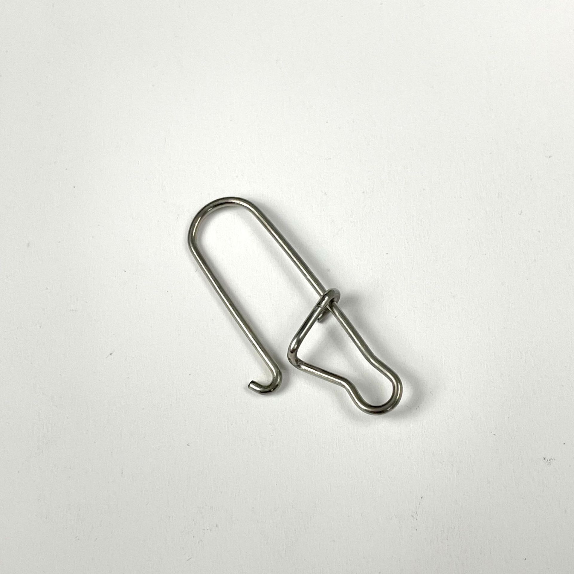 Stainless Steel Reinforced Pin Figure-Eight Ring Connector Lure Pin Strong Tension Table Fishing Sea Fishing Fishing Gear Accessories Wholesale