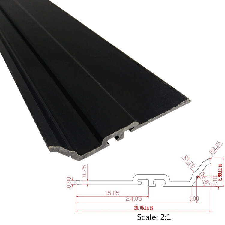 Injection Molding Processing Plastic Extrusion Profiles Extrusion Parts Edge Banding Pvc Plastic Profiles Pc Profiles Edge Strips