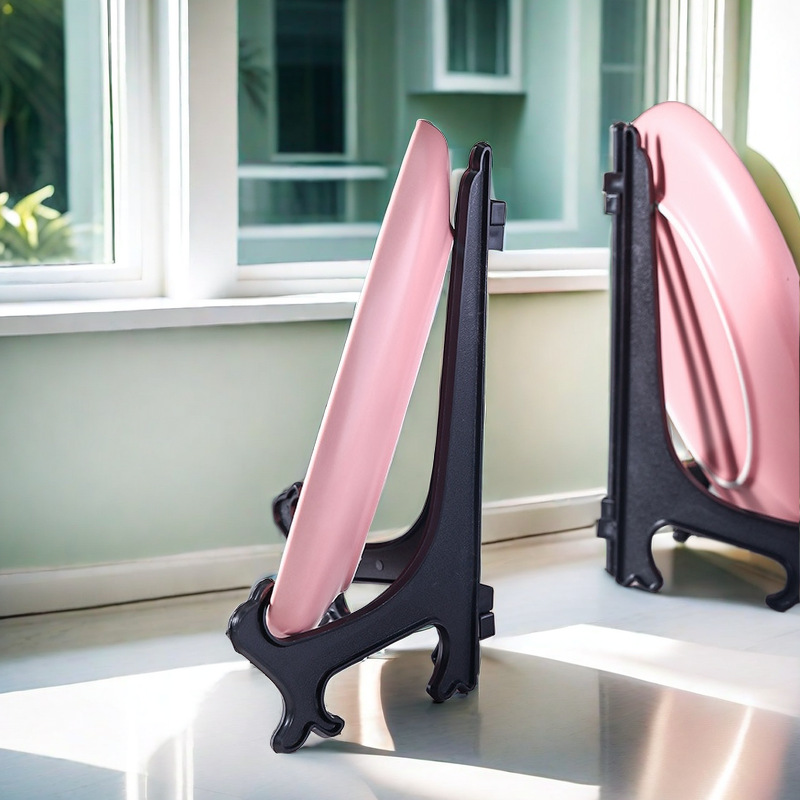 Ornament Bracket Plate Bracket Acrylic Display Frame Plastic Bracket Photo Frame Bracket Base Base Plastic Plate Rack