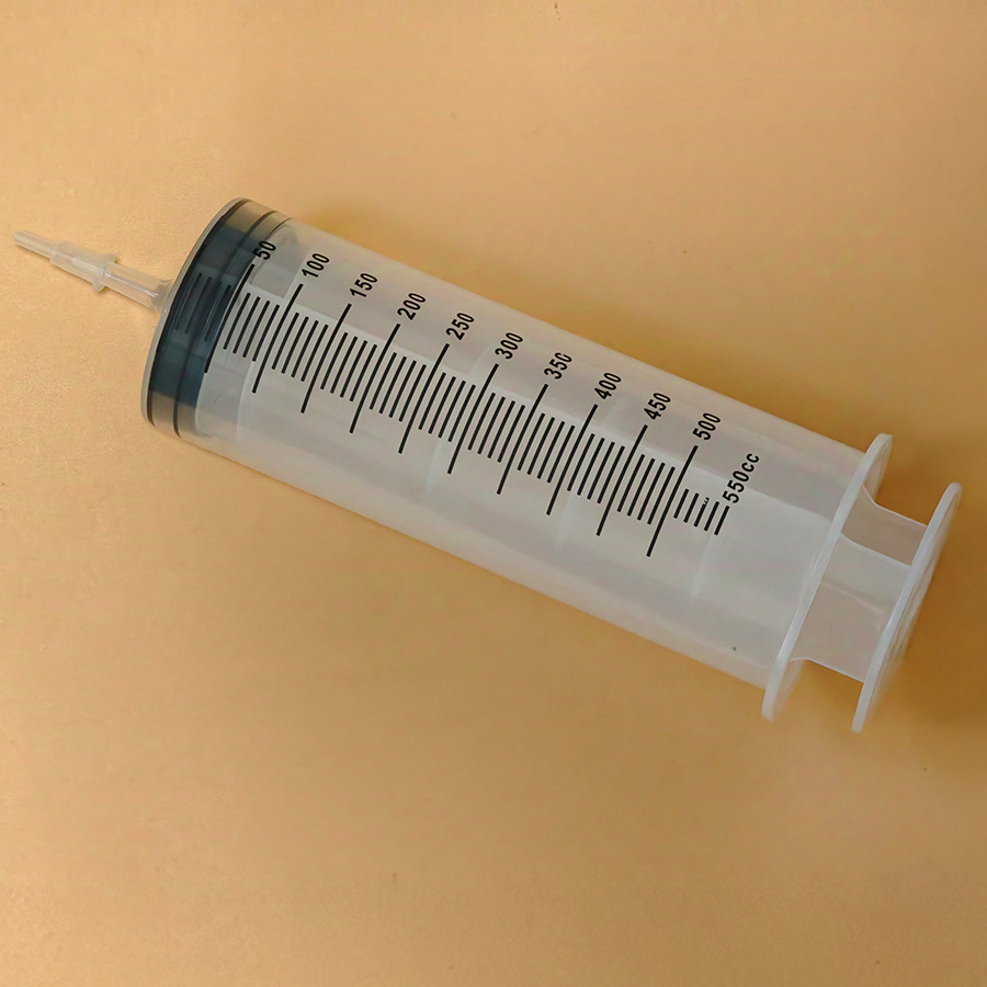 Cross-border large-capacity syringe syringe flusher without needle 550ml syringe