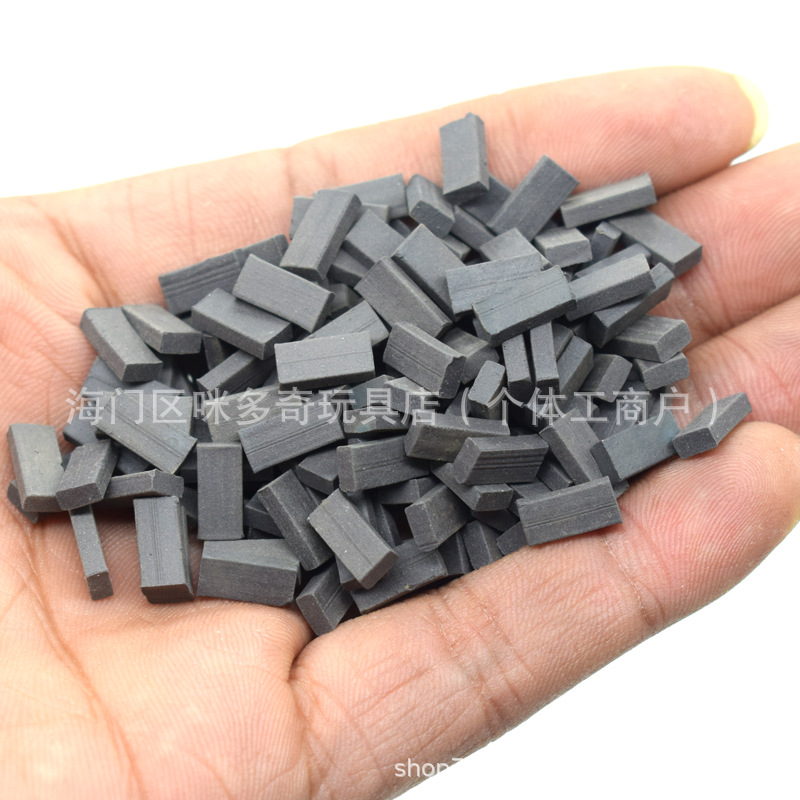 Model Small Brick Red Blue Brick Mini Handmade DIY Micro Landscape Building House Building Toy AliExpress Amazon