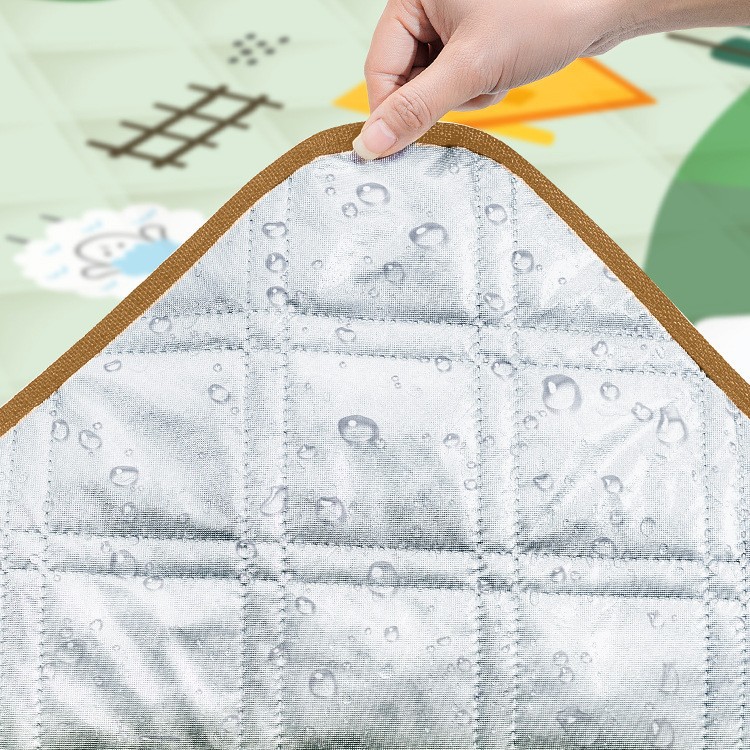 Picnic Mat Moisture-Proof Mat Thickened Spring Outing Outdoor Waterproof Ultrasonic Floor Mat Portable Picnic Spring Outing Camping Tent Mat