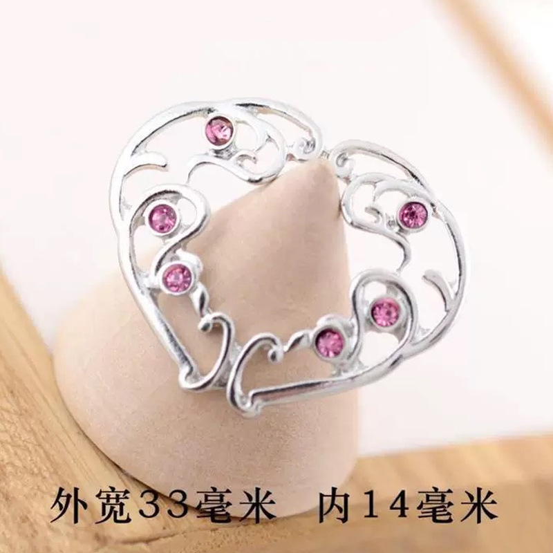 Tiktok Trending No-Punch Nipple Ring Piercing Jewelry Cross-Border Live New Open Design Manufacturer Wholesale
