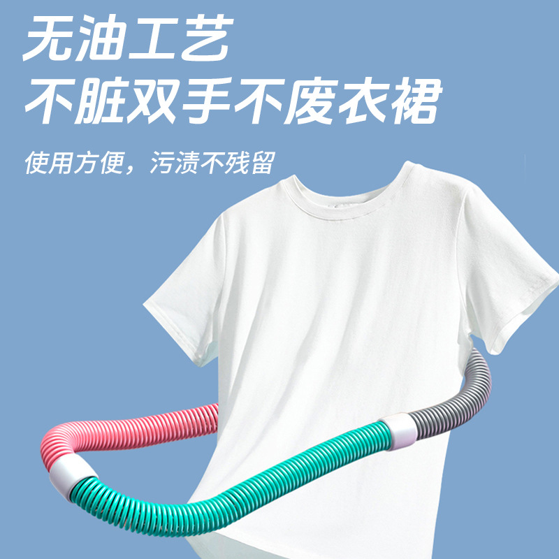 Hula Hoop, Abdominal Tightening, Weighted Without Hurting the Waist, Women's Slim Belly, Reducing Belly, Spring Soft Hula Hoop, Fitness and Slimming