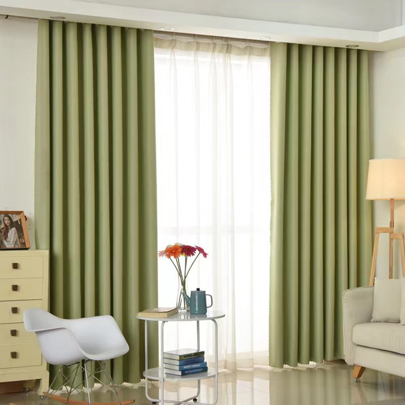 Factory Direct Thickened Single-sided Light Shading Cloth Curtain Cloth Engineering Curtain Cloth