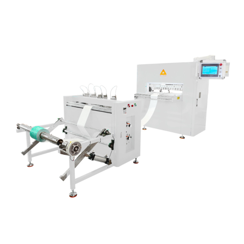 Automatic Sheetless High Efficiency Air Filter Production Line Equipment / Folding Machine