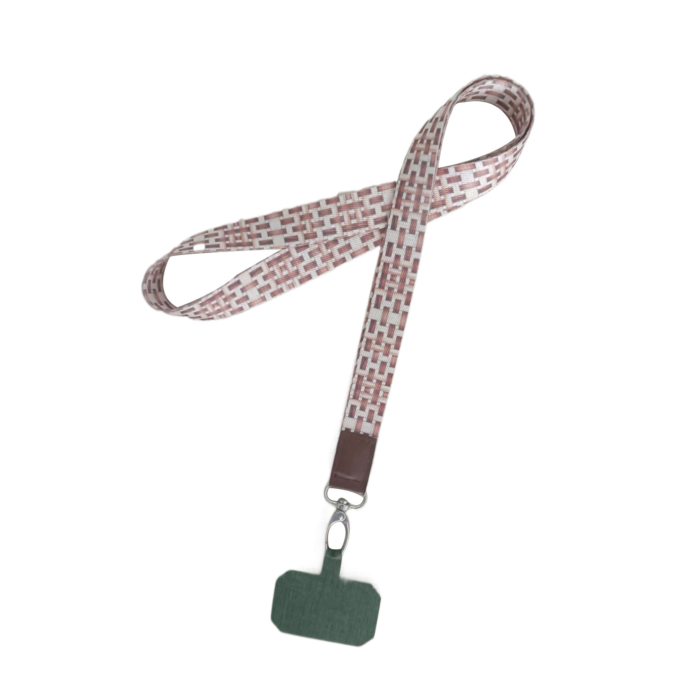 Color printing work tag lanyard Silk Screen exhibition membership card entry card badge Certificate student certificate thermal transfer lanyard