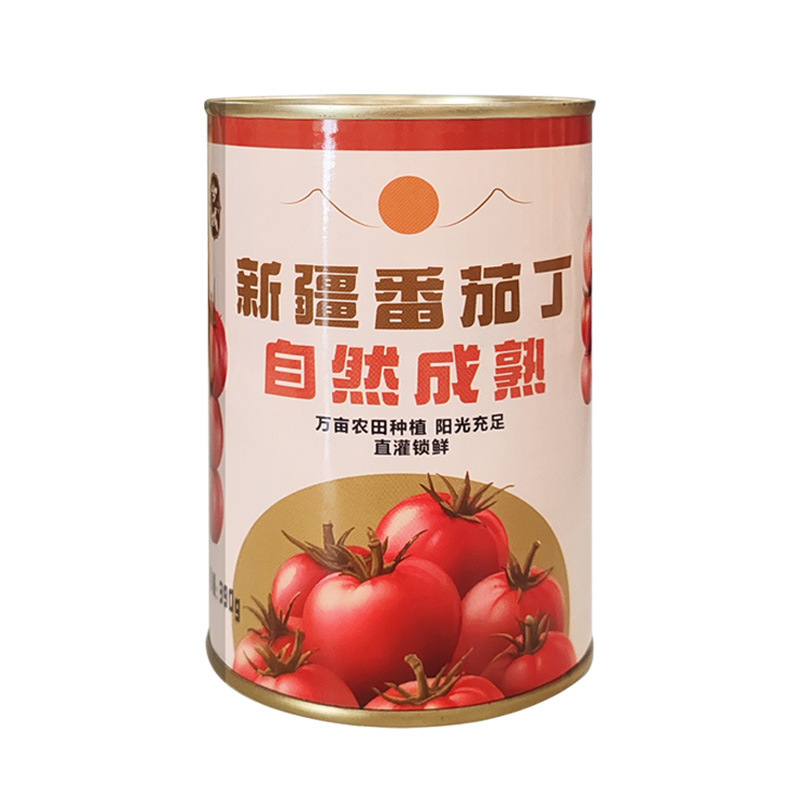 Xinjiang specialty Xi Yu diced tomato canned fresh tomato pieces tomato sauce household commercial stir-fry 0 fat
