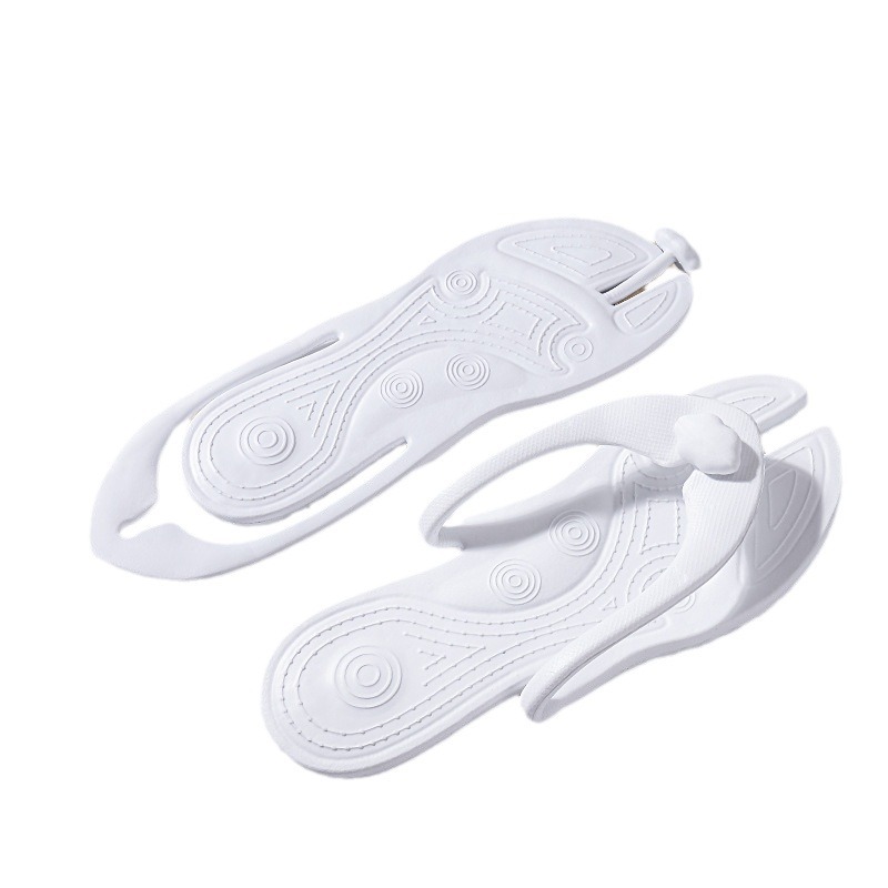 Folding Slippers Summer Travel Portable Swimming Seaside Beach Disposable Flip Flops Hotel Travel Slippers
