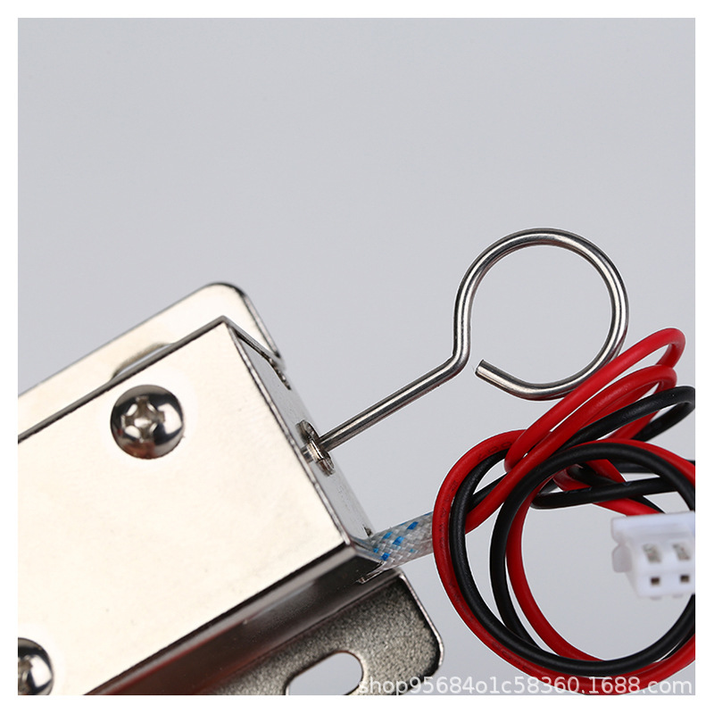 Factory Direct Sales Dc12Vdc24V Express Cabinet Locker File Cabinet Pull Ring Smart Lock Emergency Electromagnetic Lock