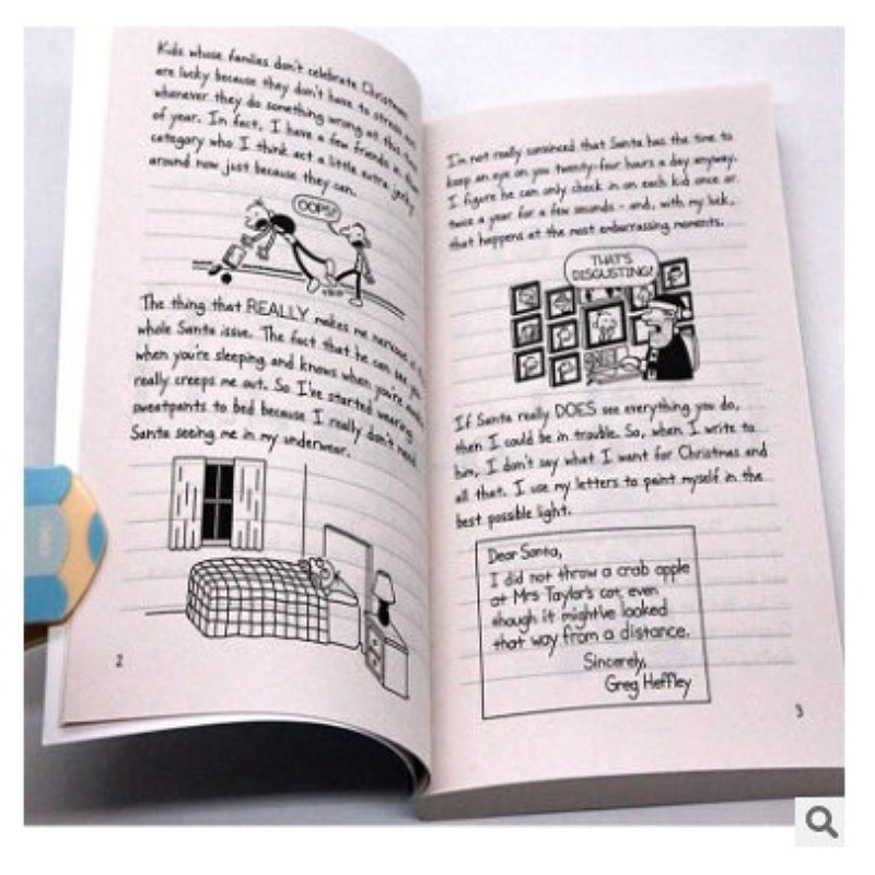 Small fart child diary original 16 suit diary of a wimpy kid 1-16 cartoon chapter book