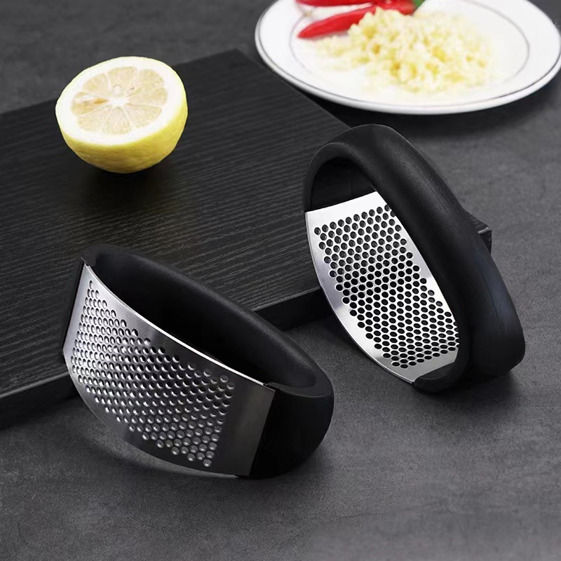 Garlic Press artifact garlic press artifact stainless steel garlic household stir and cut garlic minced garlic mash garlic ring garlic press