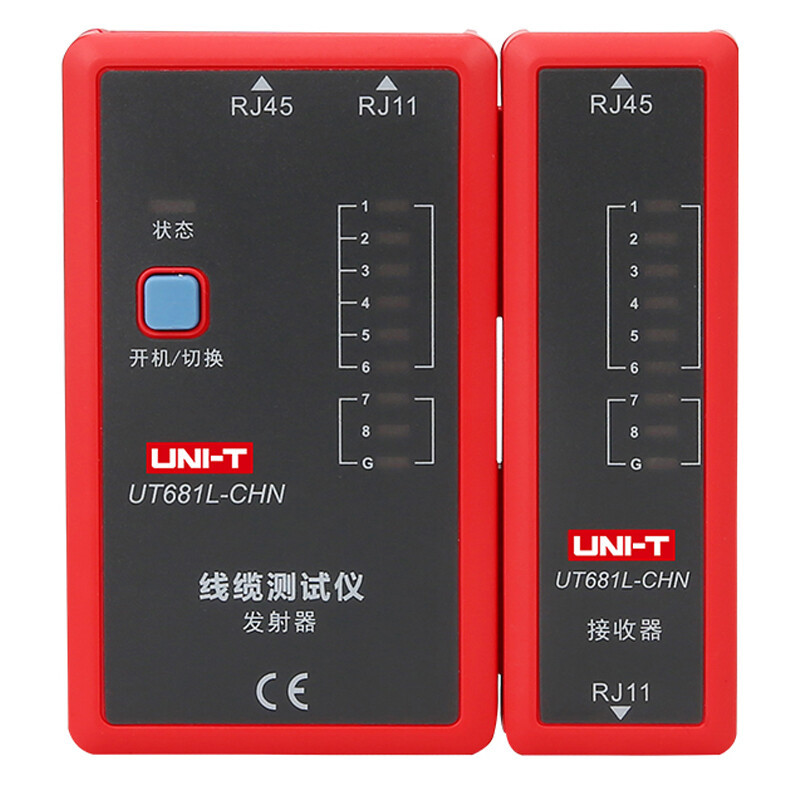 Uleid (UNI-T)UT681L Finder RJ45/RJ11 Wire Check Cable Tester