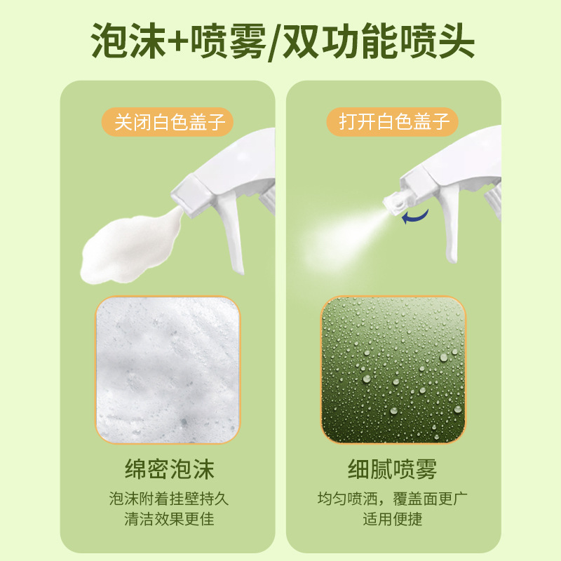 Liguanhua Refrigerator Cleaner Removes Odors, Household Appliance Cleaner, Multifunctional Household Microwave Oven Oven Detergent