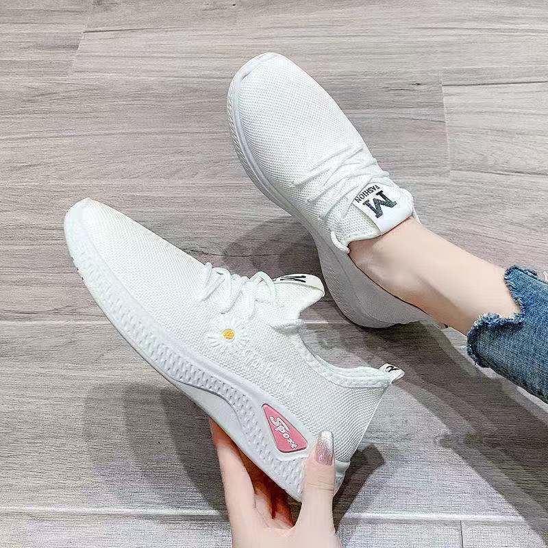 Dropshipping New Spring Old Beijing Cloth Shoes Women's Sports Shoes Casual Shoes Thick Sole Breathable Lightweight Running Shoes