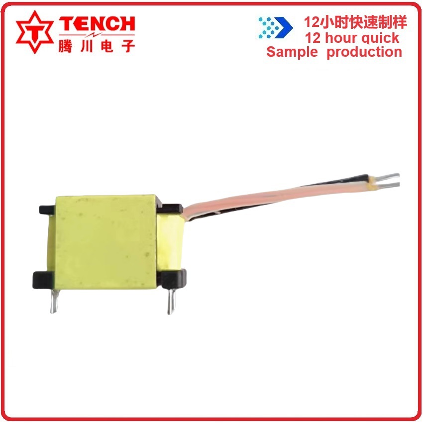 EE1014 vertical insertion 4 4 Tengchuan high frequency transformer module power safety regulations UL certified transformer PD18W fast charging