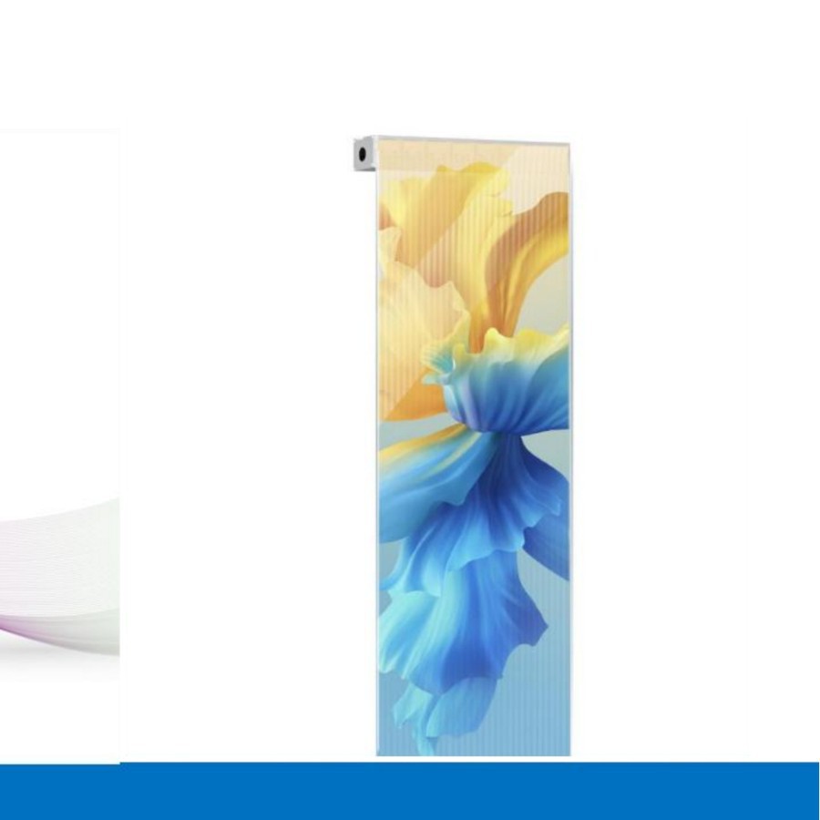LED transparent film screen, LED glass film screen LED film screen can be arbitrarily cut factory HD