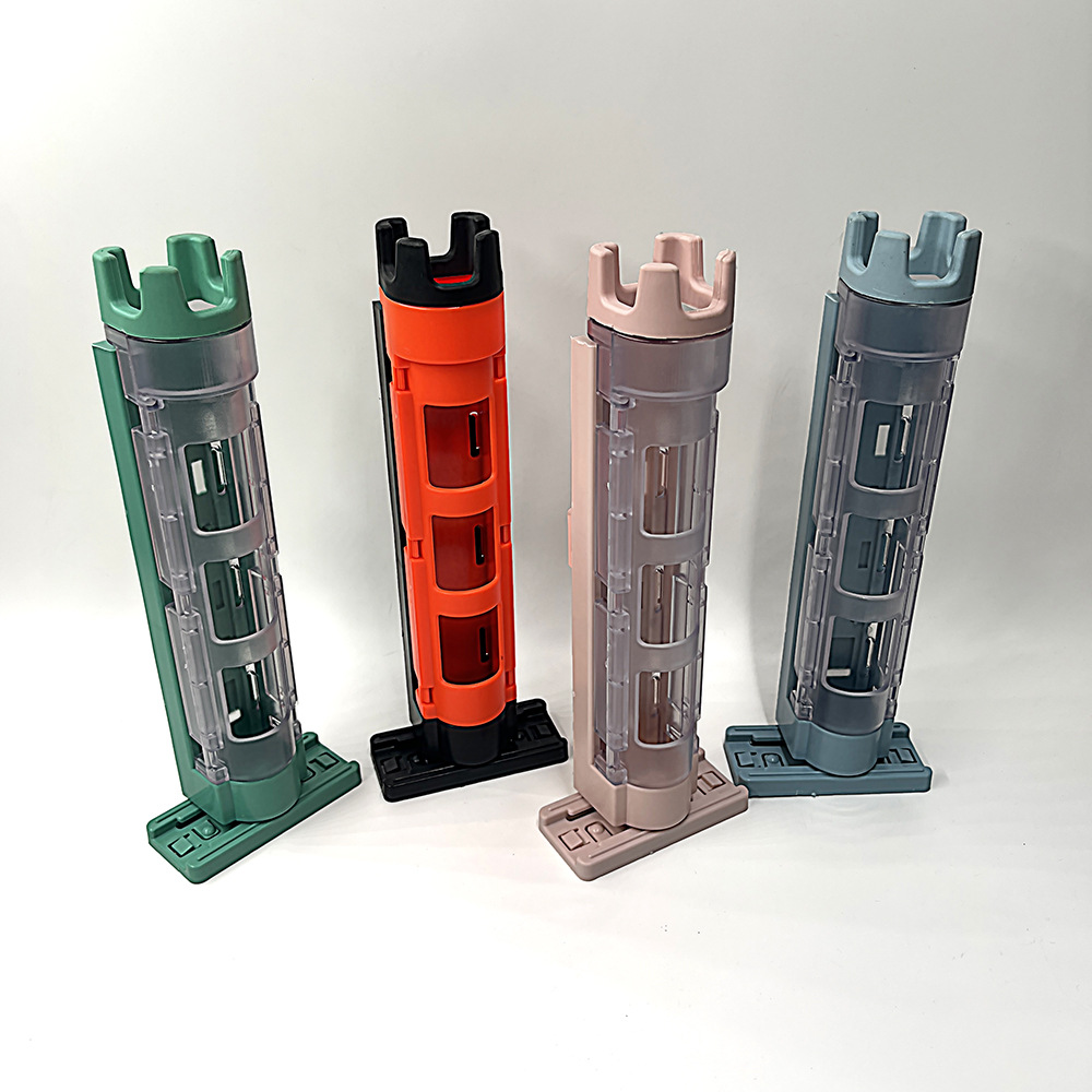 Vertical rod device Luya fishing box accessories insert rod bucket water cup holder Luya forceps bucket