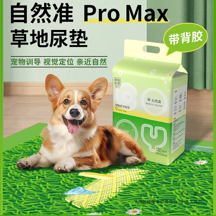 Подгузник для собак натуральный травяной лужайка для обучения впитывающая подкладка утолщенная барьерная подкладка для мочи