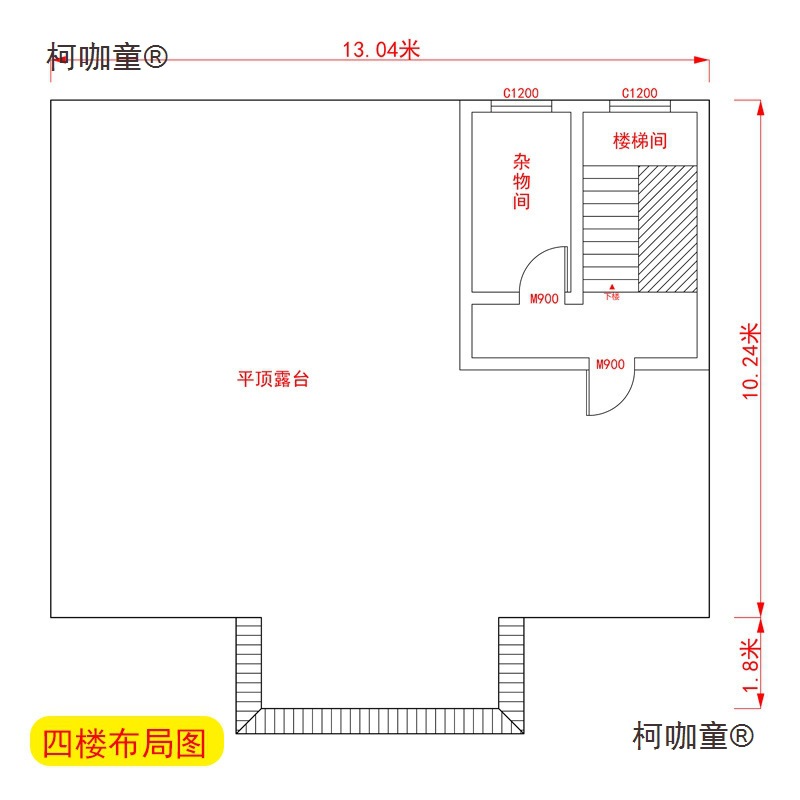 New Rural Three-Story and a Half Villa Drawings, Simple European-Style Self-Built House, Grand House Effect, Construction Design, Metabo