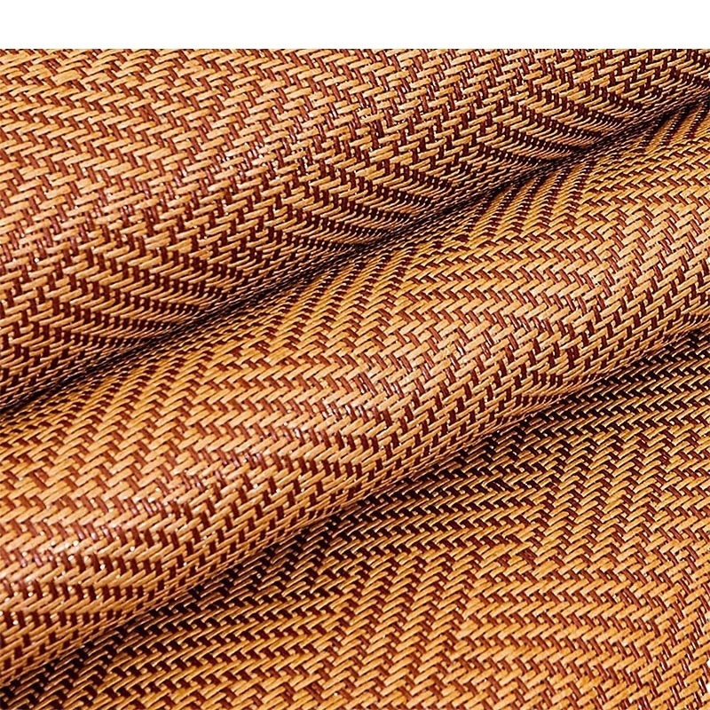 Biscuit Flower mat fabric summer ice silk semi-finished fabric Wool tatami pet mat rattan mat double-sided mat