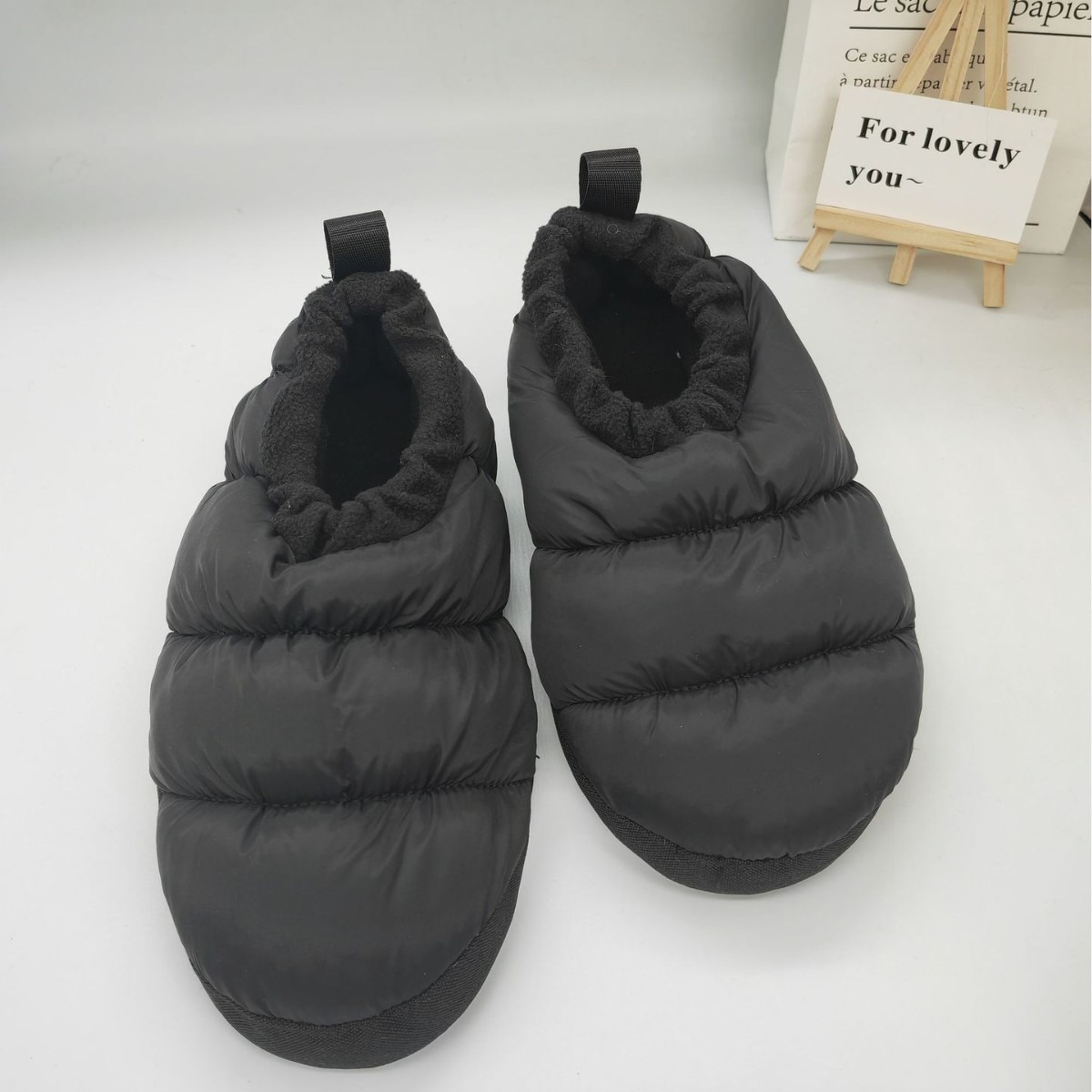 Manufacturer Wholesale Winter High-Top Cotton Slippers Family Wear Parent-Child Wear Home Indoor Slippers down Warm Slippers