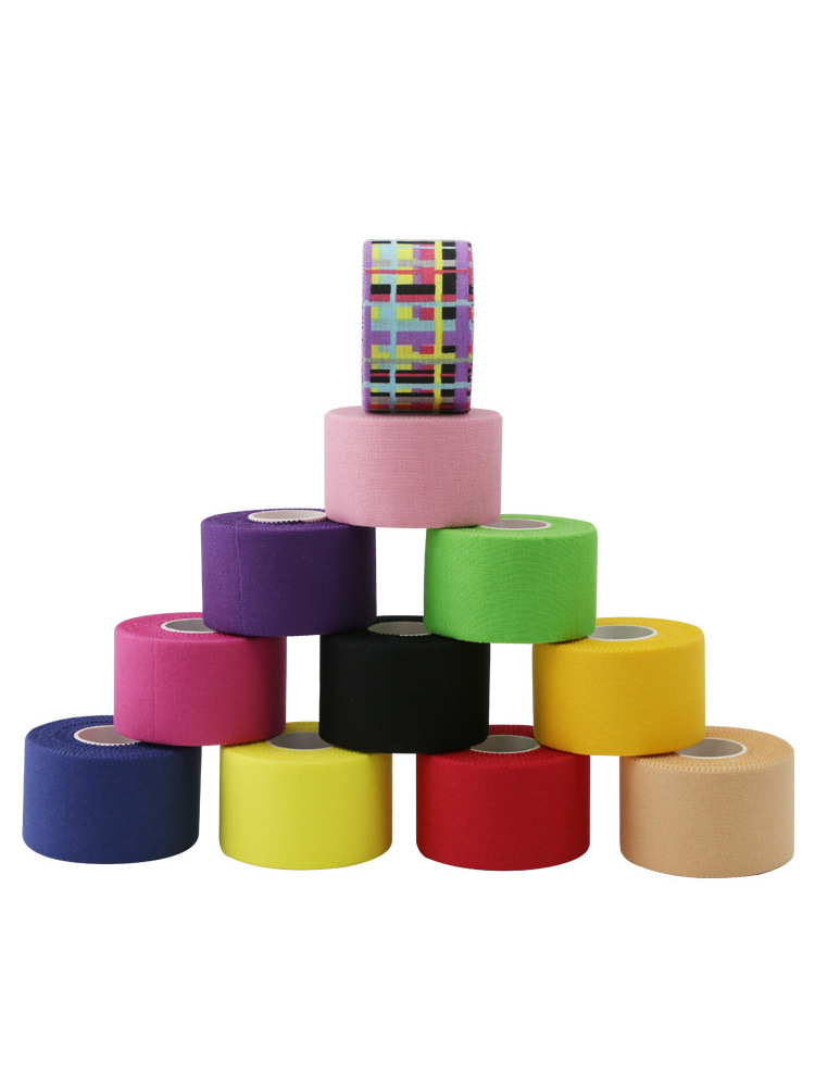 Finger Protection Sports Tape White Patch Tooth Edge Cotton Ankle Protection Fixed Tape Colorful Skin Film Wrist Protection Gear