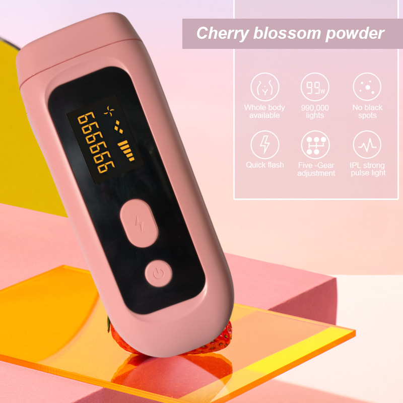 Cross-border freezing point hair removal instrument IPL pulse photon skin rejuvenation beauty instrument ladies home portable hair removal artifact wholesale