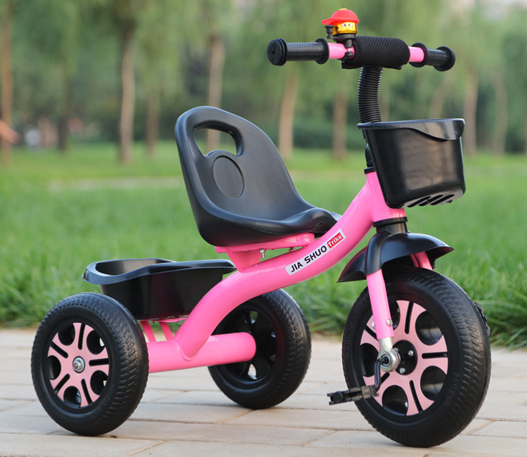 Children's Tricycle Bicycle 1-3-2-6 Years Old Large Kidsren's Car Baby Infant 3-Wheel Stroller Homemade