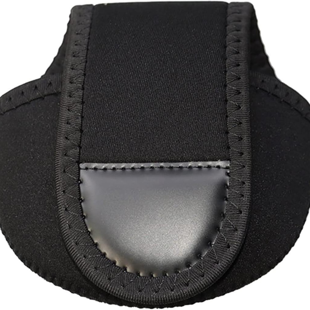Cross-Border Protective Cover Water Drop Reel Bag Fishing Reel Thickeneded Sbr Material Fishing Reel Single and Double Layer Spinning Wheel Fishing Reel Cosmetics Bag