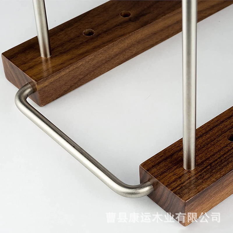 Wooden vinyl record storage rack CD storage rack desktop album storage rack old record storage display rack