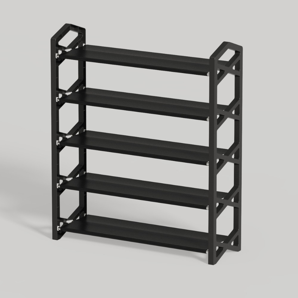 Waiting for Simple Multi-layer Shoe Rack Household Economical Dormitory Door Dust-proof Storage Shoe Cabinet Assembly Small Shoe Rack