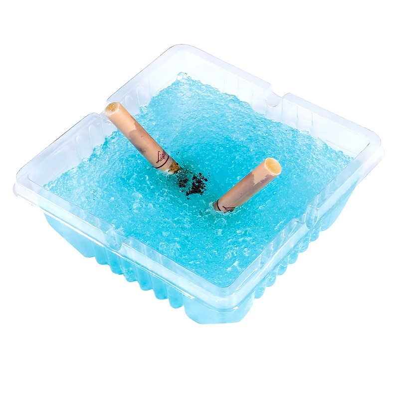 Disposable ashtray anti-fly ash car-mounted household ashtray containing smoke and sand 2023 cross-border factory direct sales